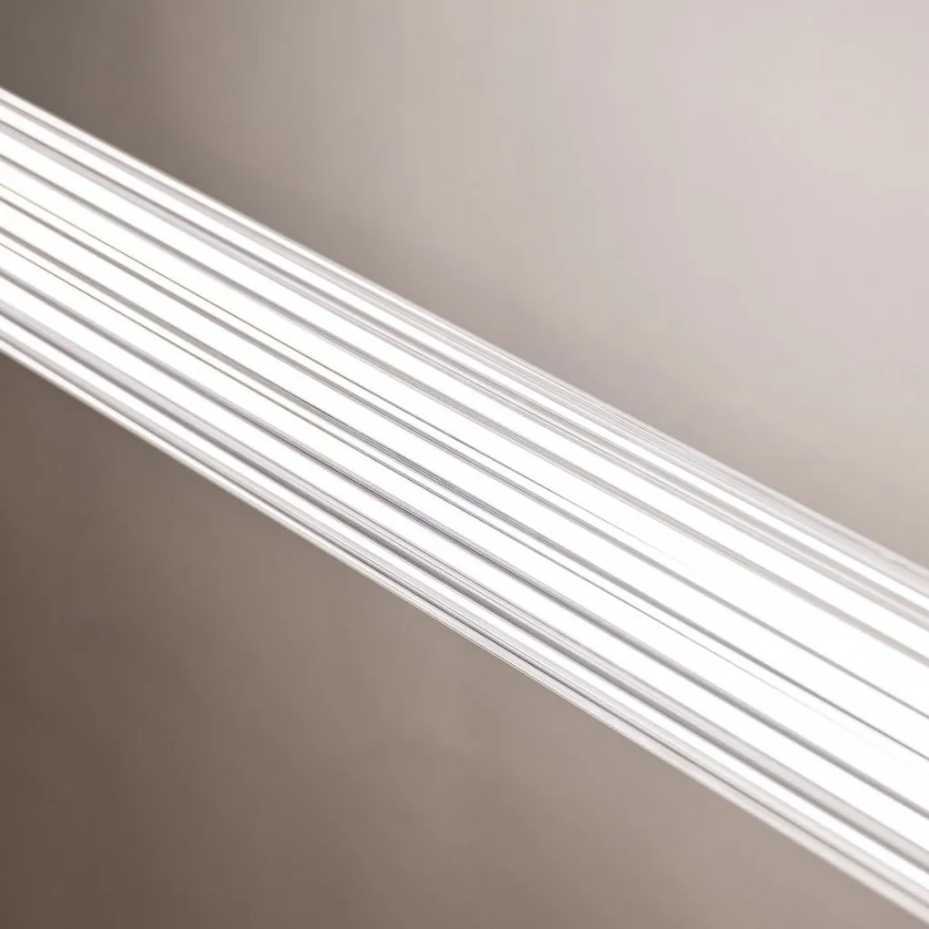 Lustra LED smart cu telecomanda COMO titan periat