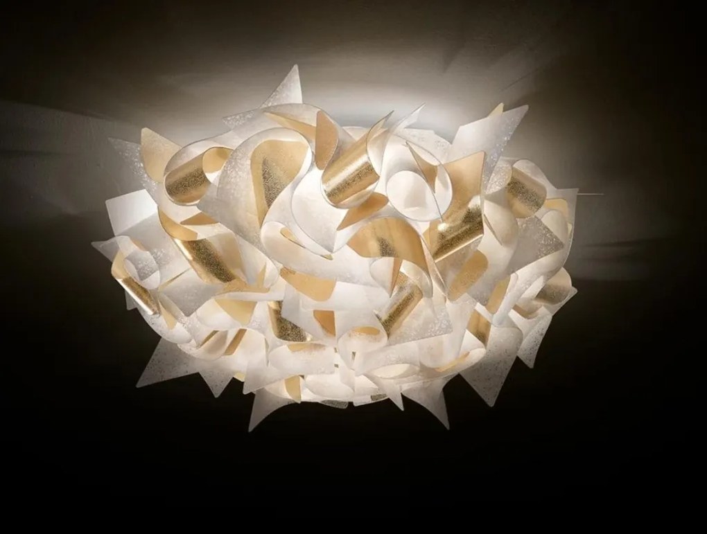 Aplica perete sau tavan design unicat realizata manual Veli Aurea Large, 78cm