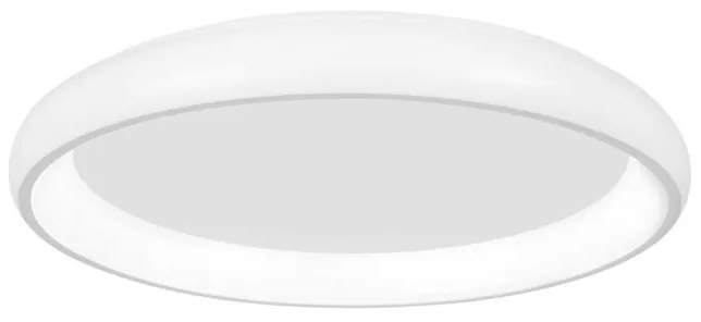 Lustra LED aplicata moderna design slim Ã81cm ALBI alba NVL-8105607 D
