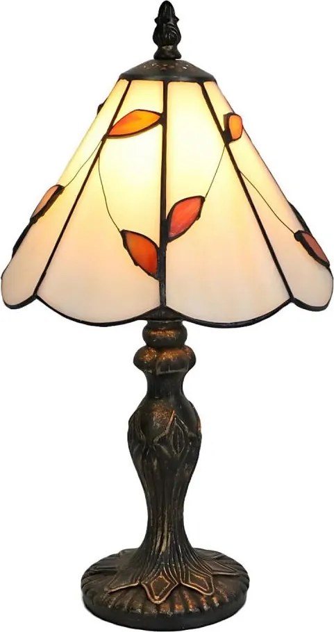 Brilagi - Lampă de masă Tiffany cu vitralii FOLIA 1xE27/60W/230V