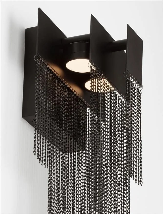 Aplica LED design modern REVIA negru