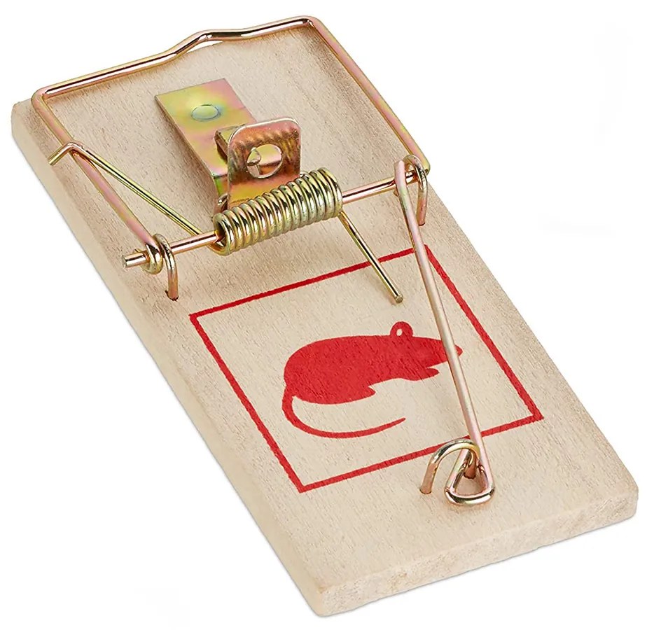 Set 12 x Capcane soareci Mecanica (fara otravuri) Lemn