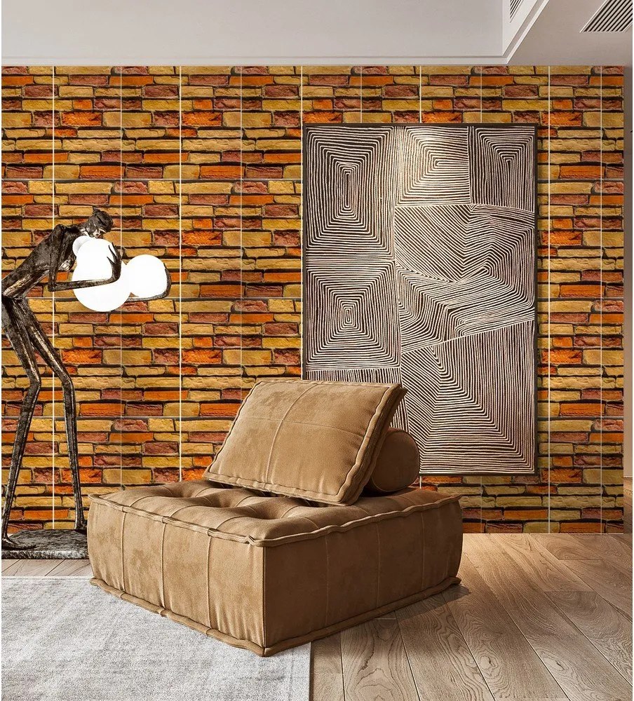 Set de panouri auto-adezive pentru perete 6 buc. 30x60 cm Brick Wall – SP TREND