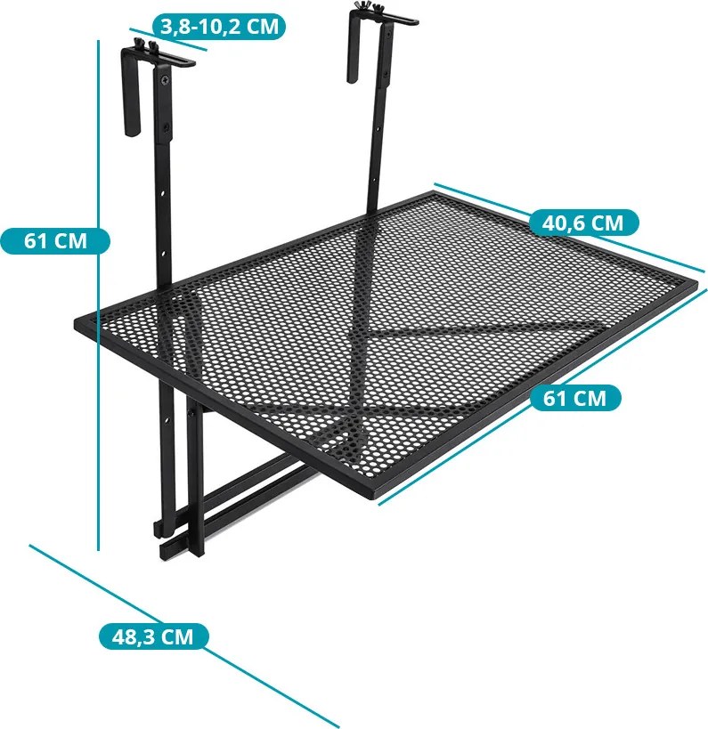 Masă pliabilă suspendabilă