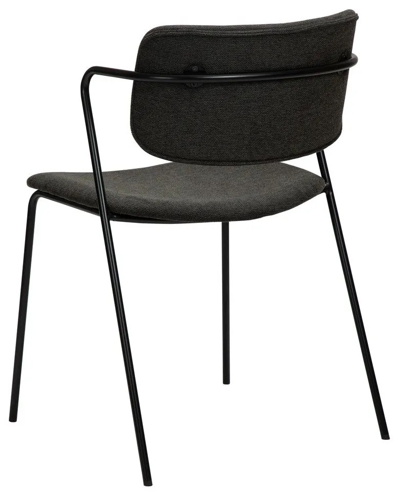 Scaun de dining negru Zed – DAN-FORM Denmark