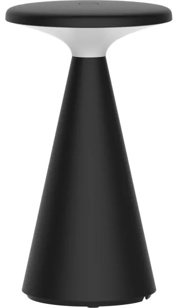 Lampă de birou LED PAROS, dimabilă, 1,8W, 5V USB, 1800 mAh, IP44, neagră