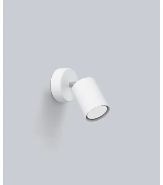 Spot de perete LEMMI 1xGU10/40W/230V alb Sollux SL.1123