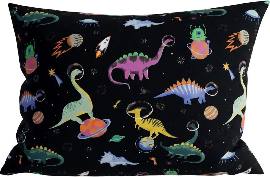 Fata de perna din microfibra DINO SPACE 50x70 cm, colorat