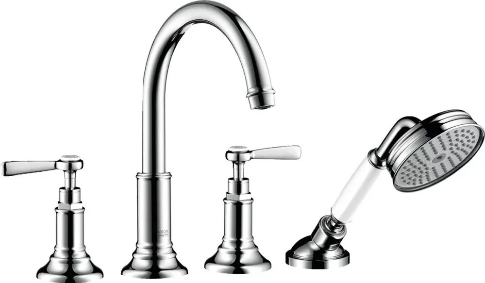 Baterie cada monocomanda Hansgrohe Axor Montreux cu 4 elemente