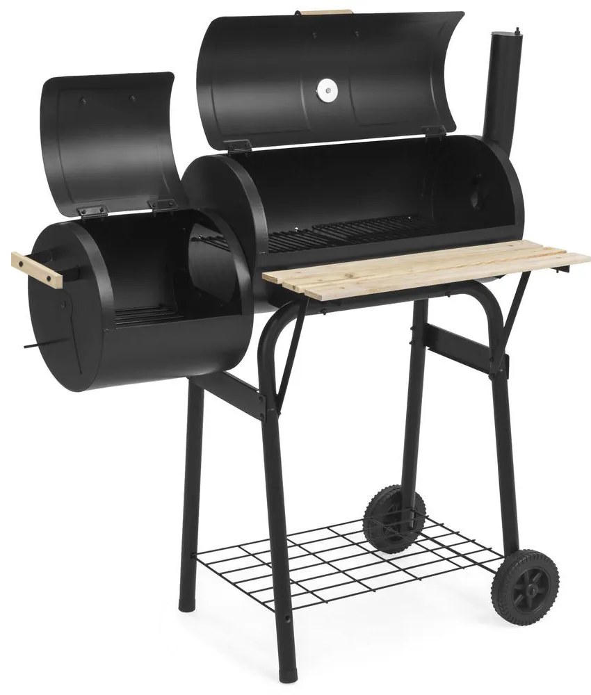 2 in 1 Gratar carbune  BBQ si Smoker