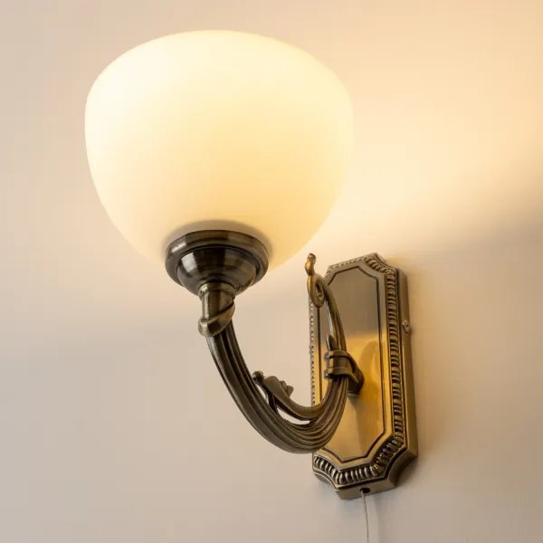 Lampă de perete Brilagi CLASSIC 1xE27/60W/230V alamă