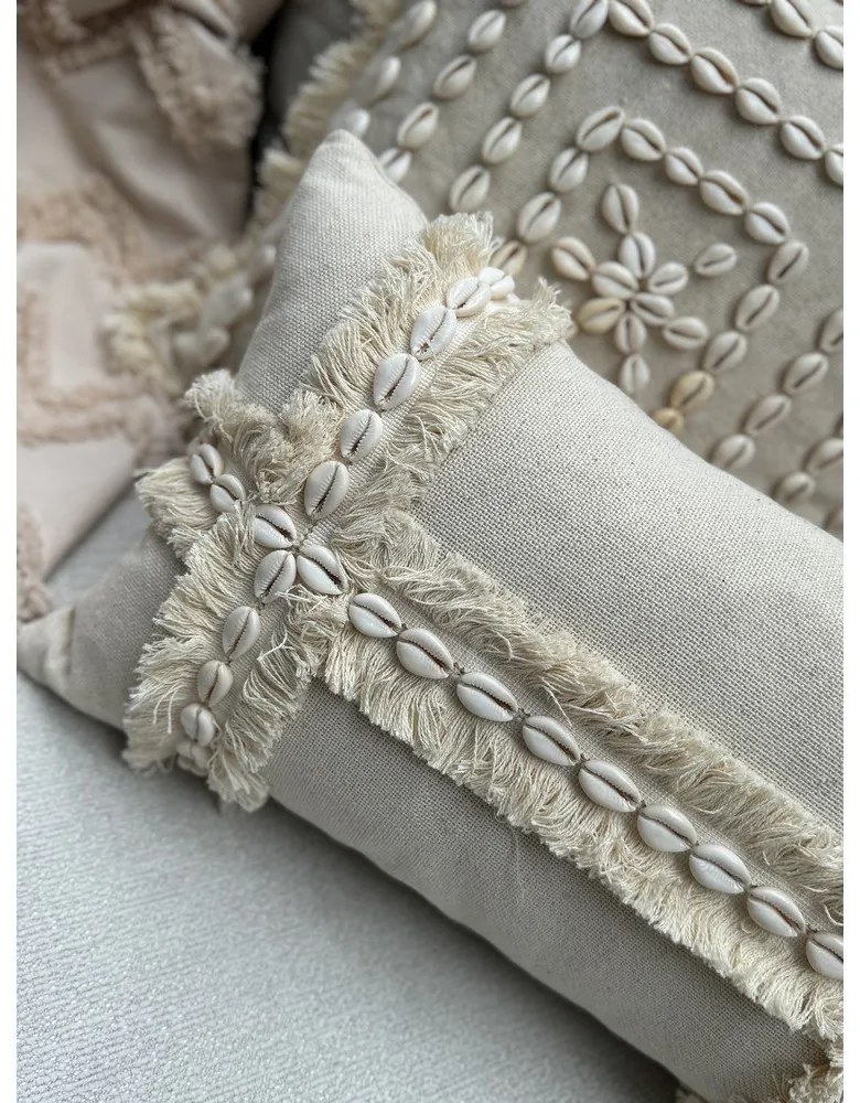 Față de pernă din bumbac 30x50 cm Seashells – Mioli Decor