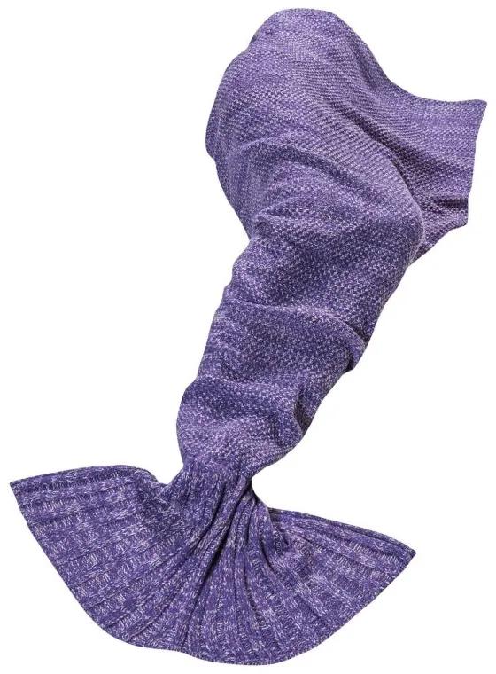 Pătură sirenă - violet