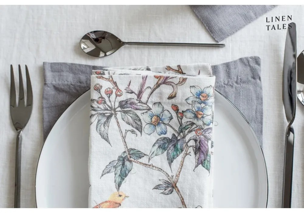 Față de masă din in 140x140 cm – Linen Tales