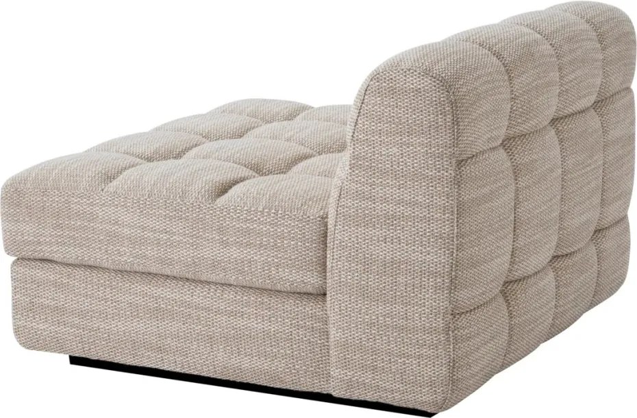 Canapea, Modul centru design elegant LUX Dean middle Skyward sand