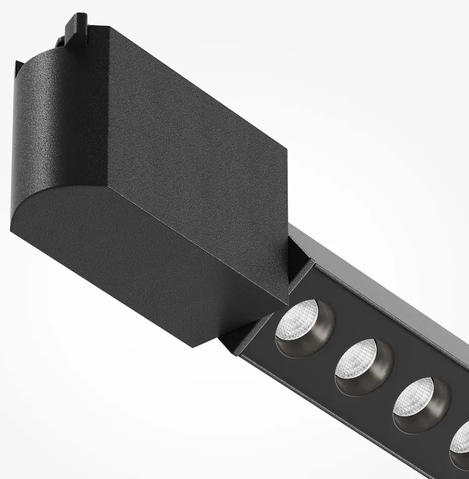 Spot LED, accesoriu pentru sinele monofazate Unity, Points Rot 4000K negru