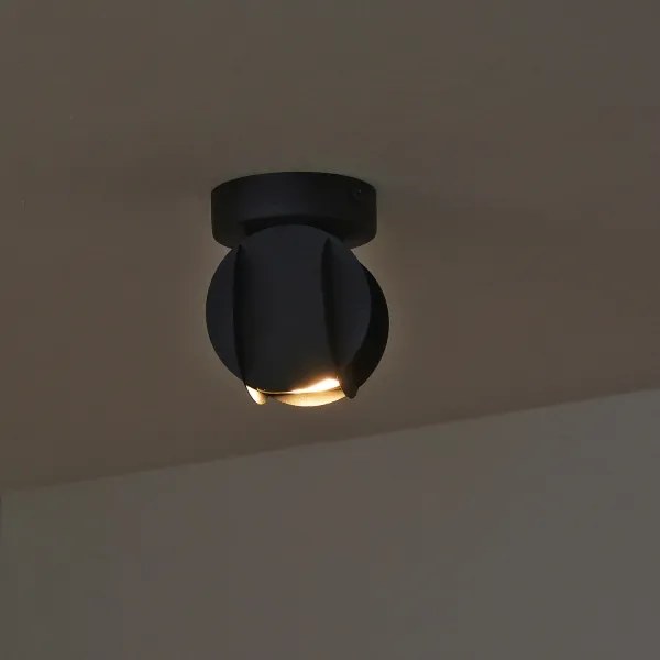 Spot GAMBIT 1xGU10/10W/230V, negru