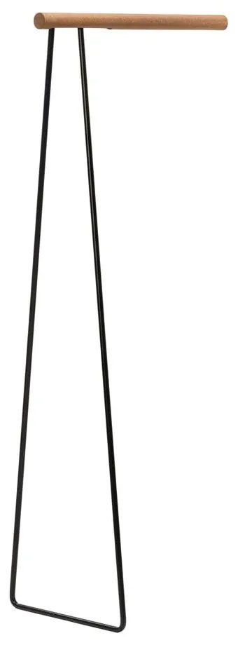 Suport pentru haine negru din oțel 65x150x45 cm – LIND DNA