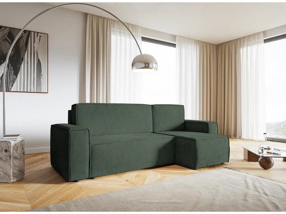 Colțar Copenhagen L (pădure verde + negru). 1098888