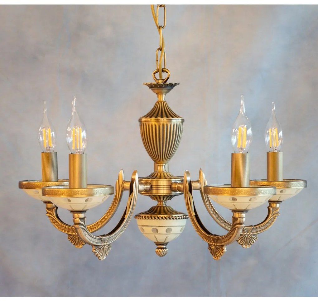 Candelabru clasic 5 brate design italian L.5680/5