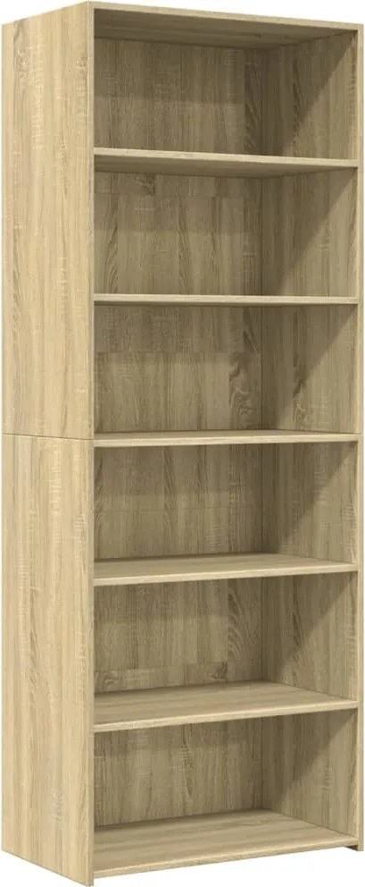 vidaXL Dulap înalt, stejar sonoma, 70x41x185 cm, lemn prelucrat