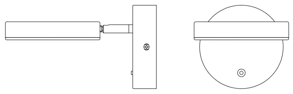 Aplica Fad Maytoni Led, Negru, MOD070WL-L8B3K, Germania