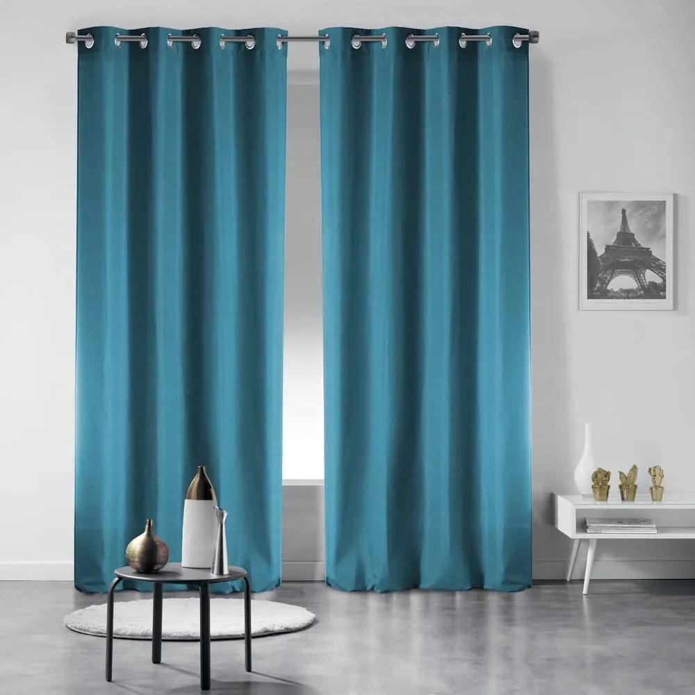 Draperie albastră blackout 135x240 cm Occult – douceur d'intérieur