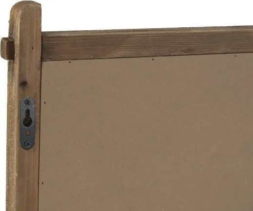 Decorațiune de perete vintage din lemn reciclat, 54×5,5×120 cm, „Aged"