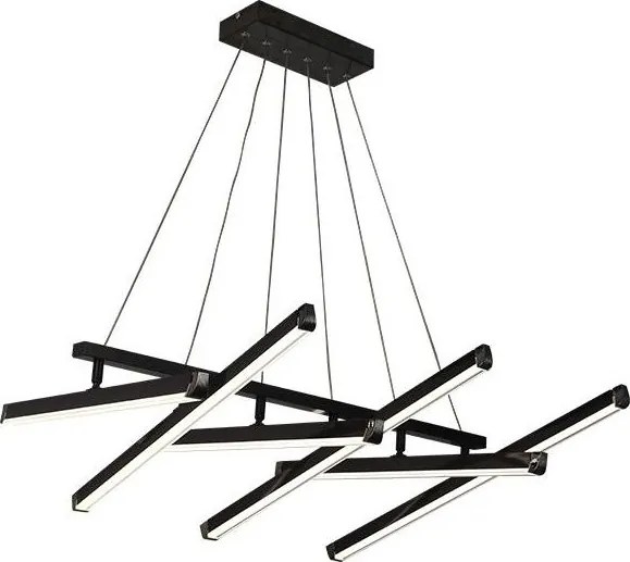 Lustră LED dimabilă aplicată LED/90W/230V 3000-6500K + telecomandă