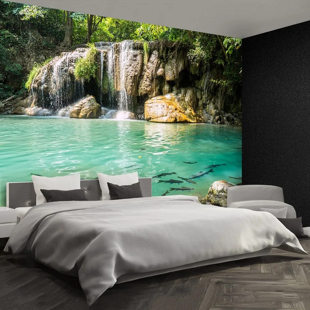 Fototapet Cascada Erawan