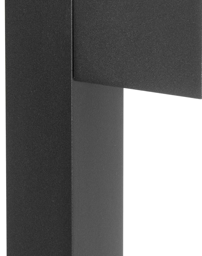 Lampă de exterior inteligentă de podea neagră 65 cm IP44 cu Wi-Fi GU10 - Baleno