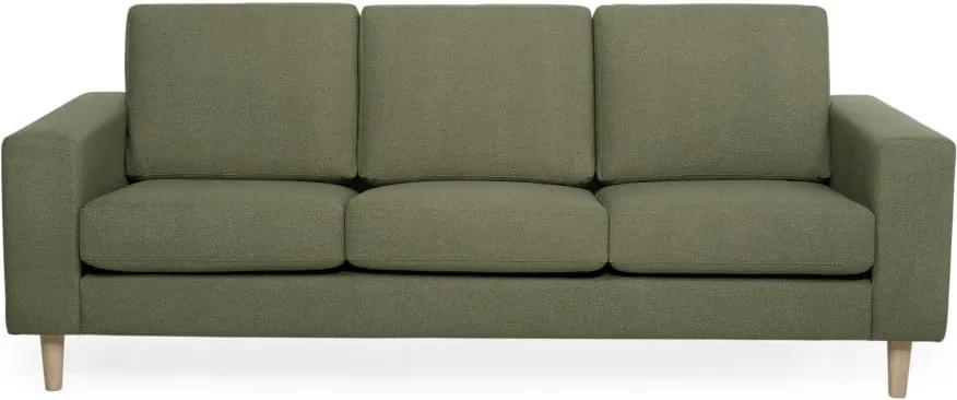 Canapea cu 3 locuri Softnord Focus, verde