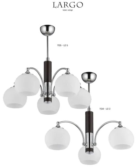 Lampa suspendata LARGO 3xE27/60W