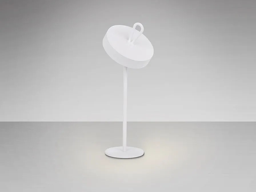 Lampa LED portabila iluminat decorativ IP54 JIGRA alba