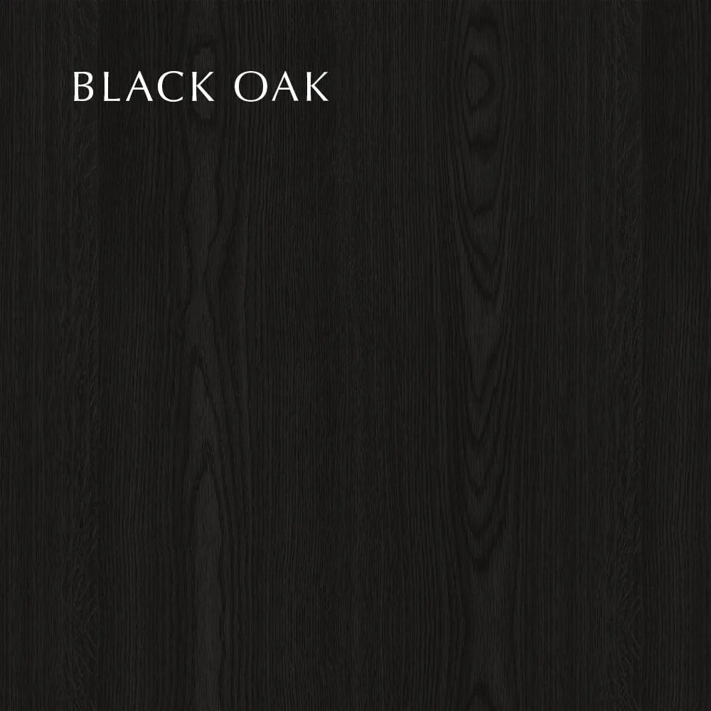 Set pentru hol în culoarea petrolului/negru cu aspect de lemn de stejar One More Look – UMAGE