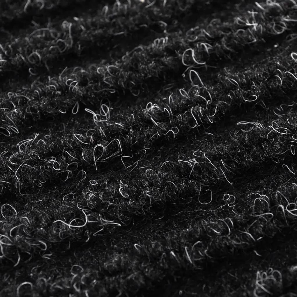 Covoras PVC negru, 120 x 180 cm Negru, 120 x 180 cm, 1