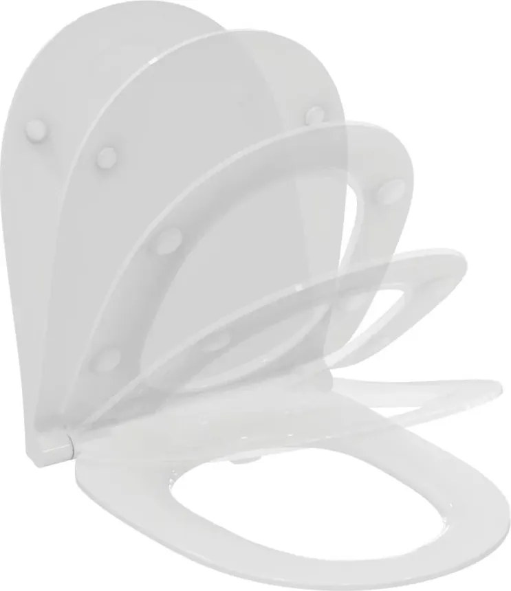 Capac WC softclose Ideal Standard i.life O alb slim Quick Release
