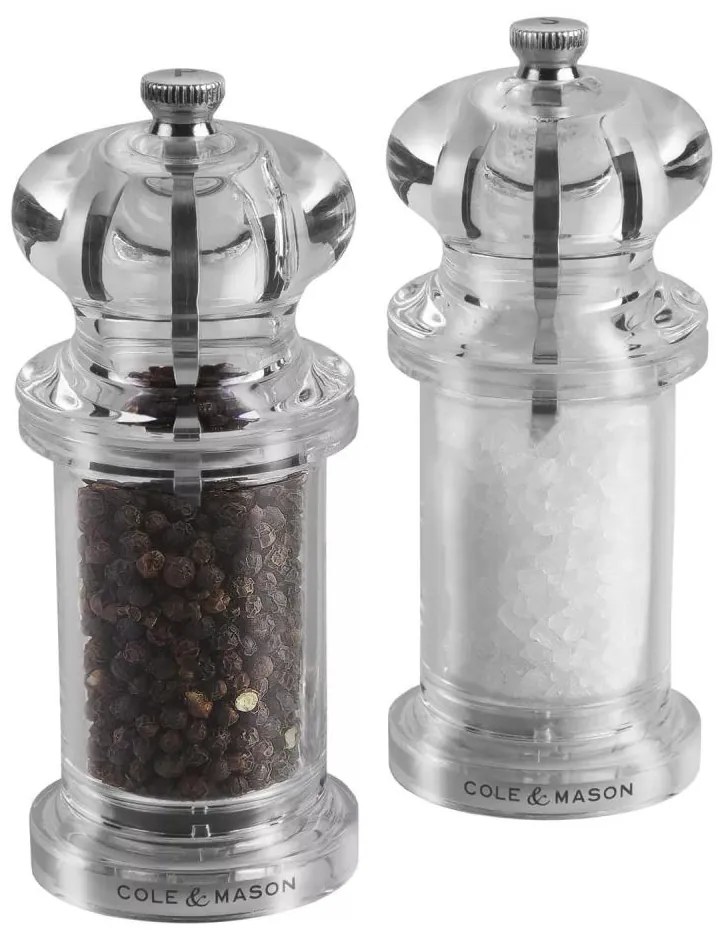 Cole&Mason - Set 2 râșnițe sare și piper PRECISION MILLS 14 cm