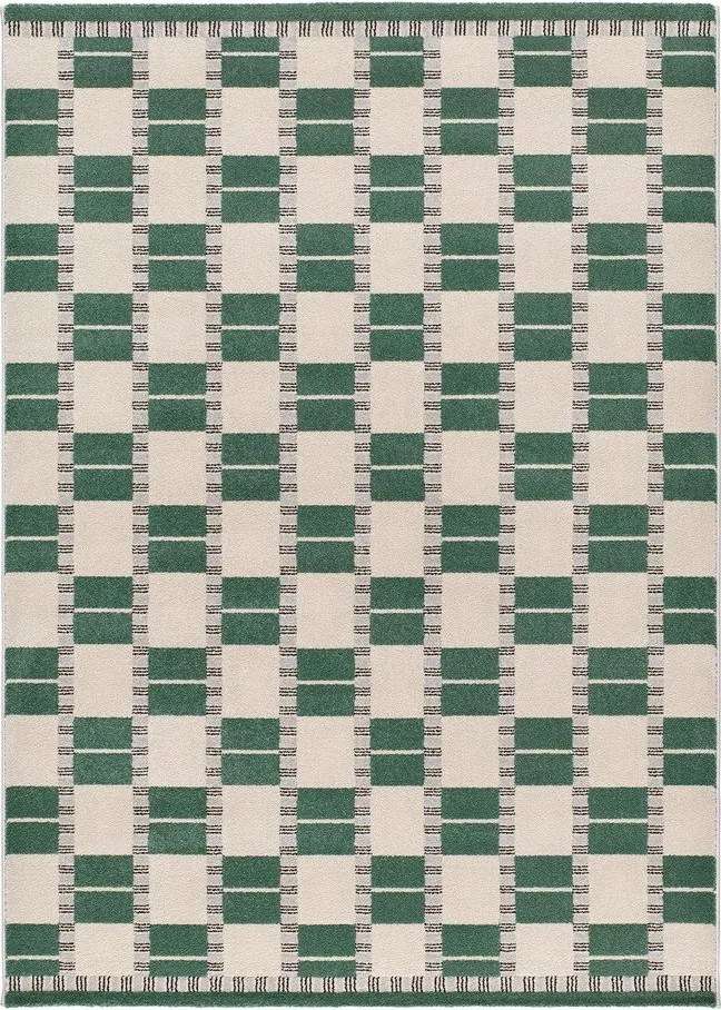 Covor verde/bej 80x150 cm Astra – Universal