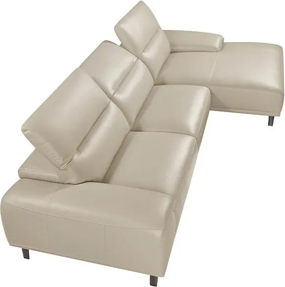 Coltar LUX cu sezlong dreapta design italian Serena