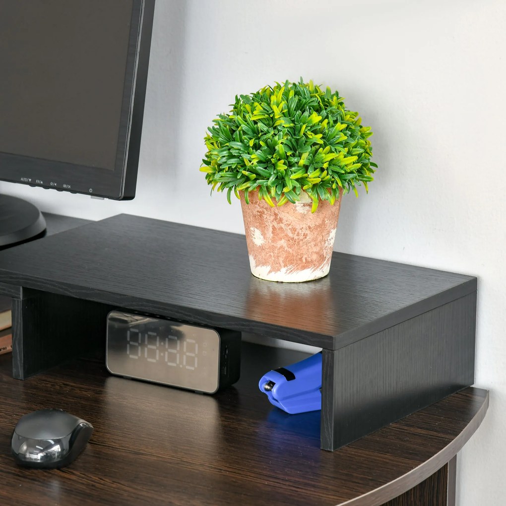 Vinsetto Stand pentru doua monitoare cu lungime si unghi reglabil, stand ridicare ecran pentru laptop, computer | Aosom Romania