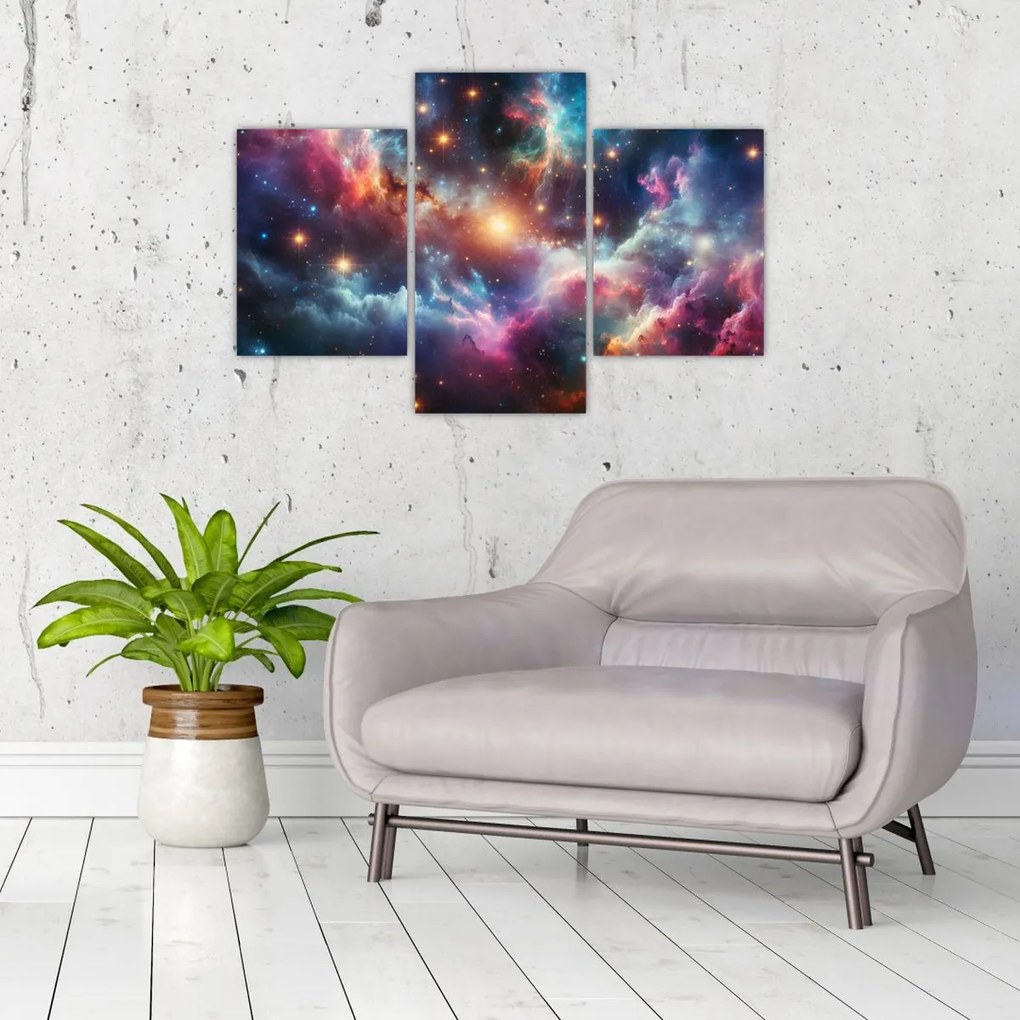 Tablou - Univers întunecat (90x60 cm)