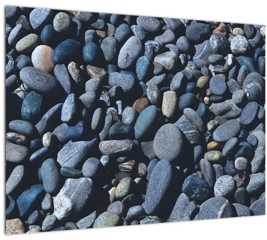Tablou cu pietre pe plajă (70x50 cm), în 40 de alte dimensiuni noi
