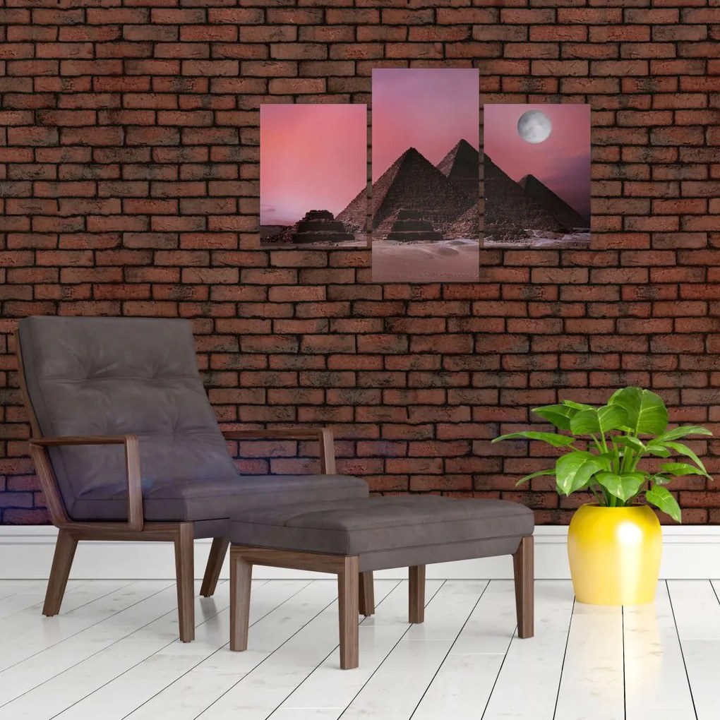 Tablou - Piramidă, Giza, Egipt (90x60 cm)