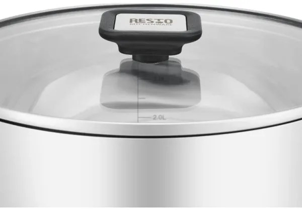 Resto - Oală cu capac ANSER, 4,4 l, 22 cm