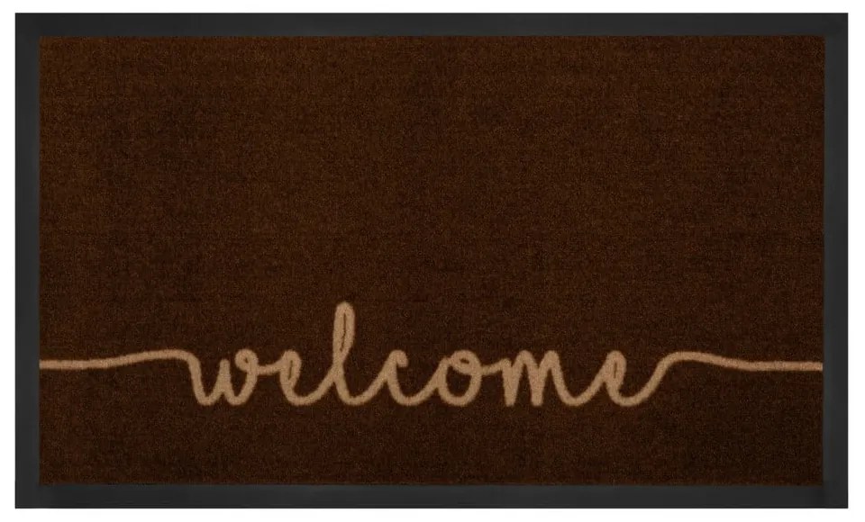 Covor Hanse Home Welcome, 45 x 75 cm, maro
