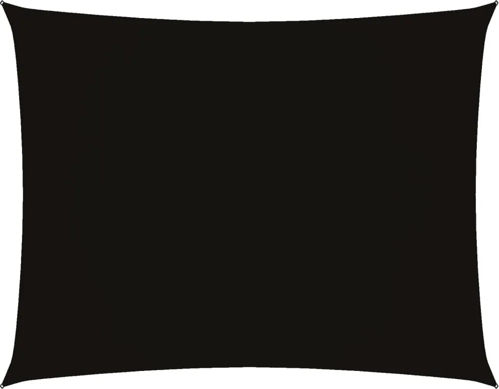 vidaXL Pânză parasolar, negru, 2x3 m, țesătură oxford, dreptunghiular