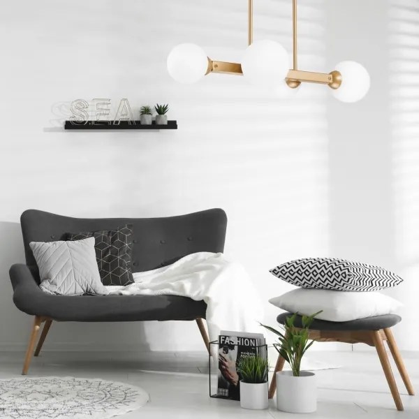 Lustră pe tijă ASTRO 4xG9/5W/230V aurie