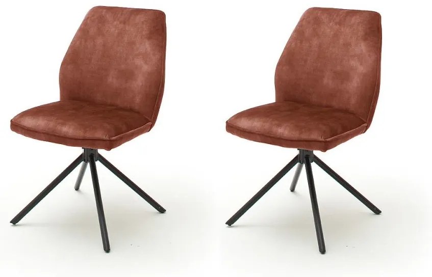 Set de 2 scaune NEXORO, roșii