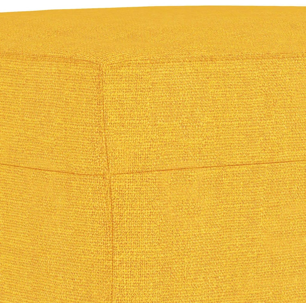 Banca, galben deschis, 70x35x41 cm, textil Galben deschis, 70 x 35 x 41 cm